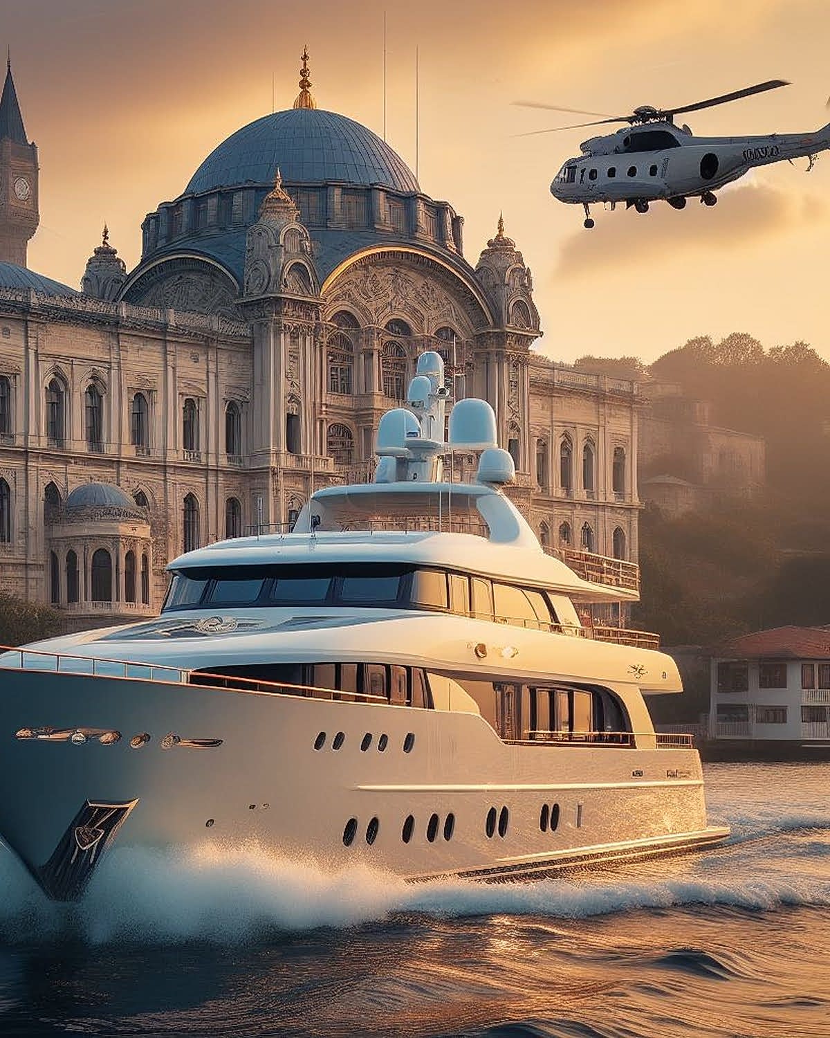 restoran ve helikopterde vip dogum gunu 3